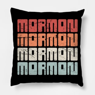 Vintage LDS MORMON Text Pillow