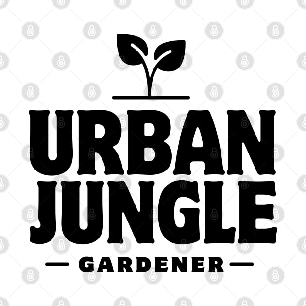Urban Jungle Gardener by Delicious Art
