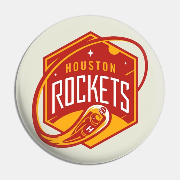 Retro Rockets Da Slam Pin by BorisMcgunnard Design