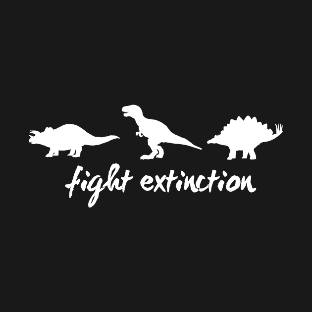 'Fight Extinction' Environment Awareness Shirt by ourwackyhome