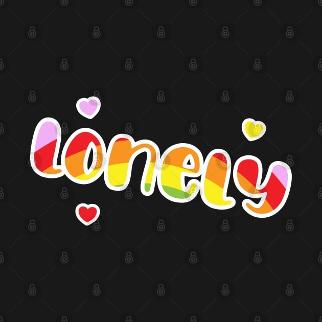 Lonely by Kev Brett Designs