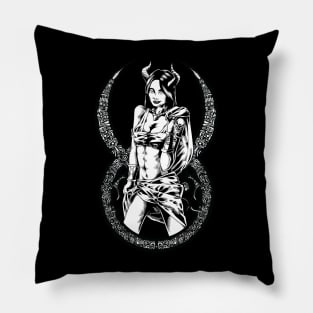 Taurus girl 2 Pillow