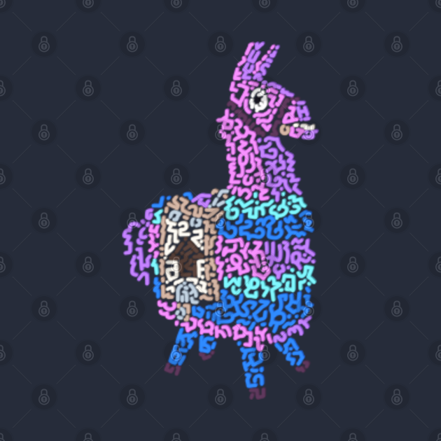 The Loot Llama - Llama - Kids T-Shirt | TeePublic