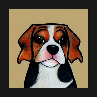 Beagle - Cartoon T-Shirt