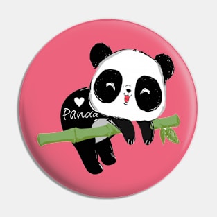 Panda , The cute panda Pin