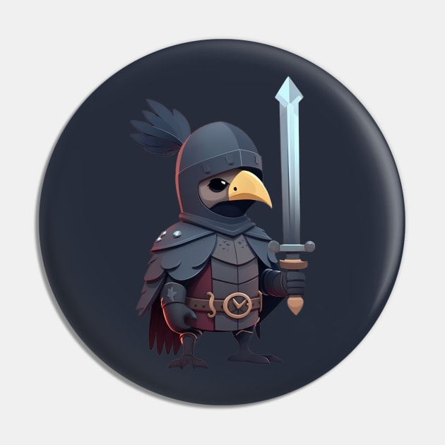 Crow Captain Pin by Quid's Stuff