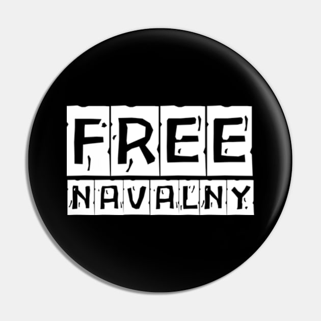 Free Navalny Pin by Sizukikunaiki