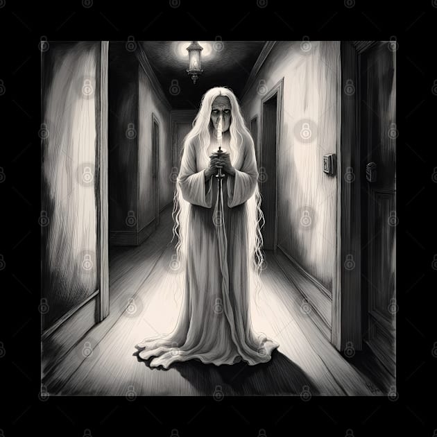 The Lady in the Corridor by Lyvershop