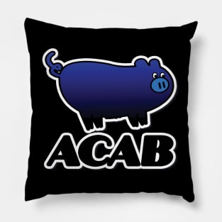 ACAB- blue & black Pillow