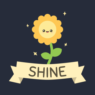Shine Cute Flower T-Shirt