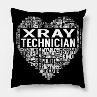 Xray Technician Heart Pillow