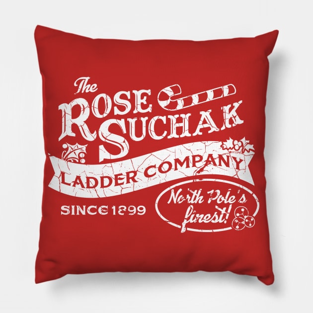 The Rose Suchak Ladder Company Pillow by PopCultureShirts