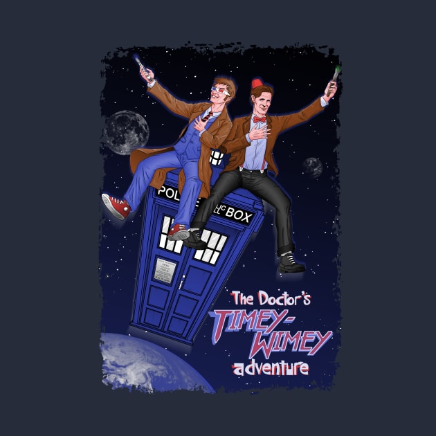 THE DOCTOR'S TIMEY-WIMEY ADVENTURE (full cover) by Skullpy