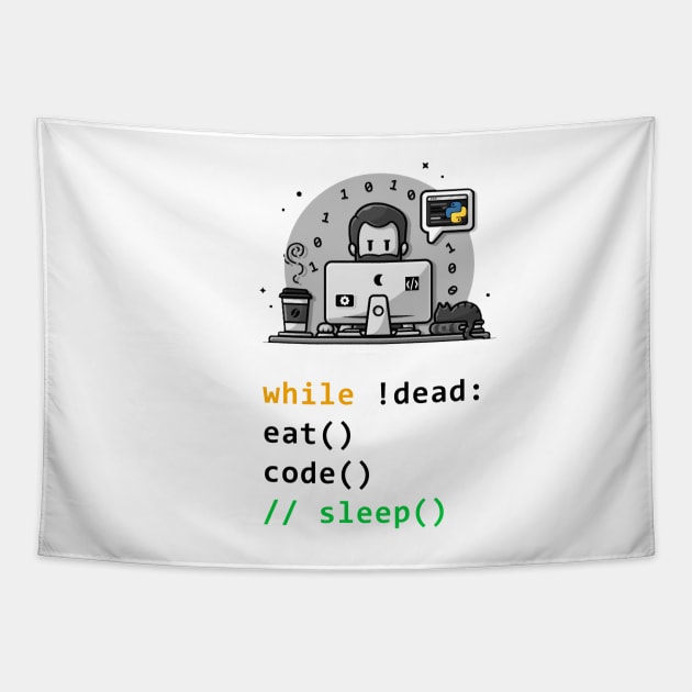 Algorithm for Python Developer Tapestry by PyGeek