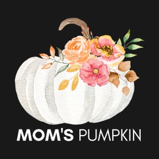 Moms Pumpkin Girl Mom T-Shirt