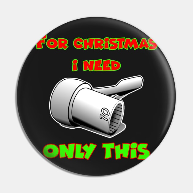 Merry chrismas, car guy, car enthusiast merry chrismas, happy holidays, 10mm socket wrench  (1) Pin by CarEnthusast