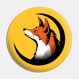 The fox and the moon Pin