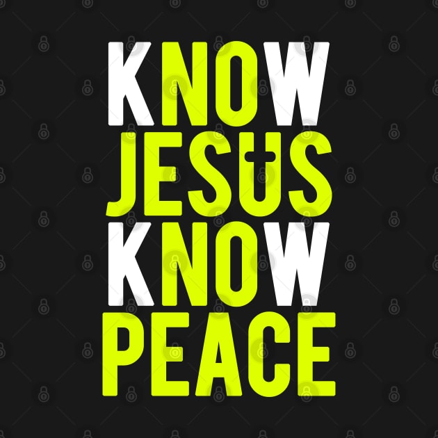 Know Jesus Know Peace by Dimas Haryo