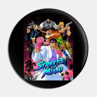 Streets of Miami Pin