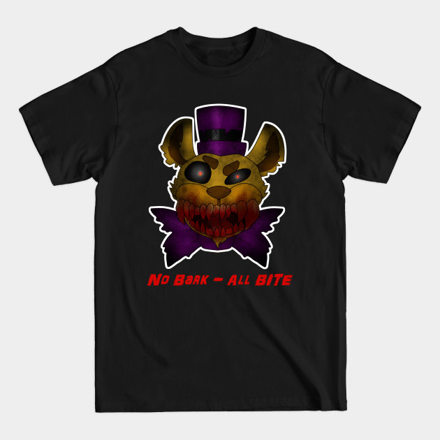 Discover Fred Bear- No bark All bite - Fnaf4 - T-Shirt