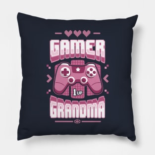 Gamer Grandma Pillow