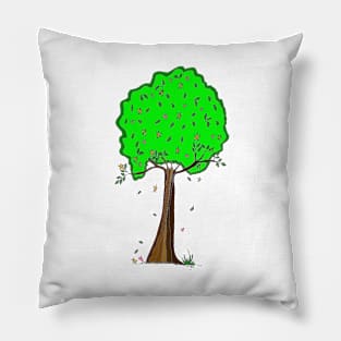 Hearts and Stars tree Pillow