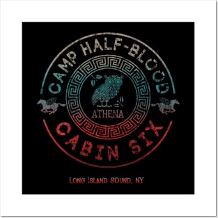 Cabin Six - Athena - Percy Jackson - Camp Half-Blood -  Poster