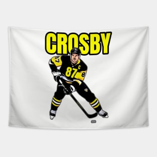 Penguins Crosby 87 Tapestry