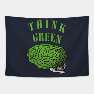 THINK GREEN Neocortex Tapestry