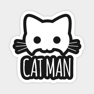 Cat Man Magnet