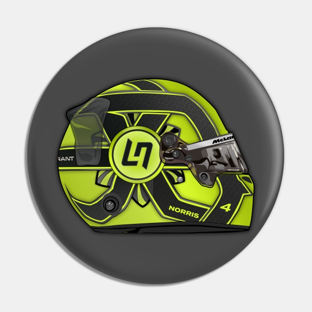Lando Helmet Pin by mpmi0801