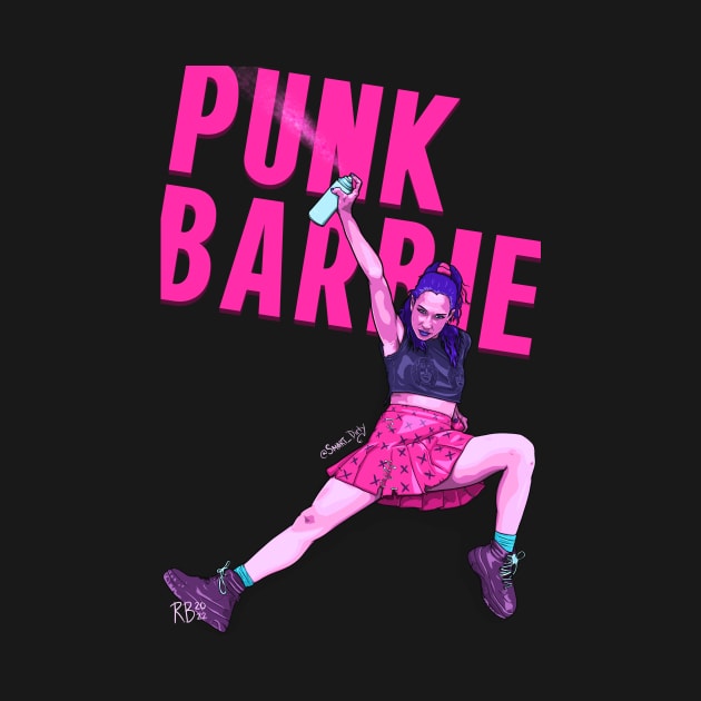 Punk Barbie (no background) by BeSmartFightDirty