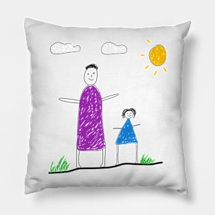 Kids art Pillow