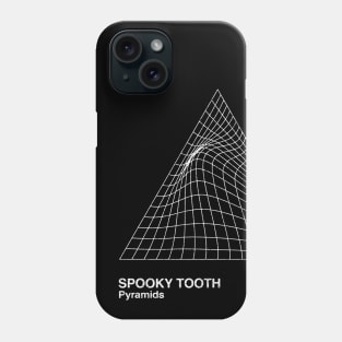 Spooky Tooth / Pyramids / Minimalist Graphic Artwork Design Phone Case