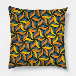 Spin Flower Pattern Pillow