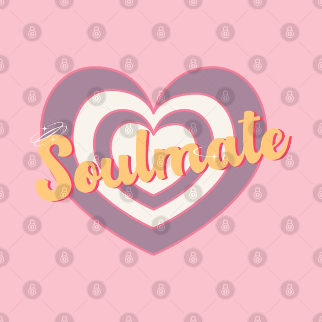 Soulmate Pastel Heart by saiinosaurus