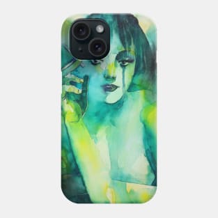 Smoking girl Phone Case