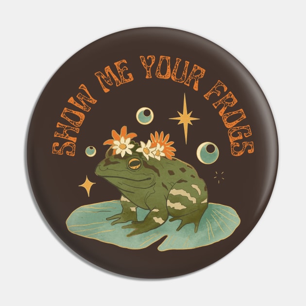 Show Me Your Frogs Pin by SleepyVampire