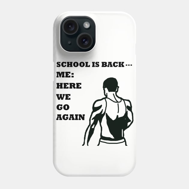 here we go again Phone Case by hamadani