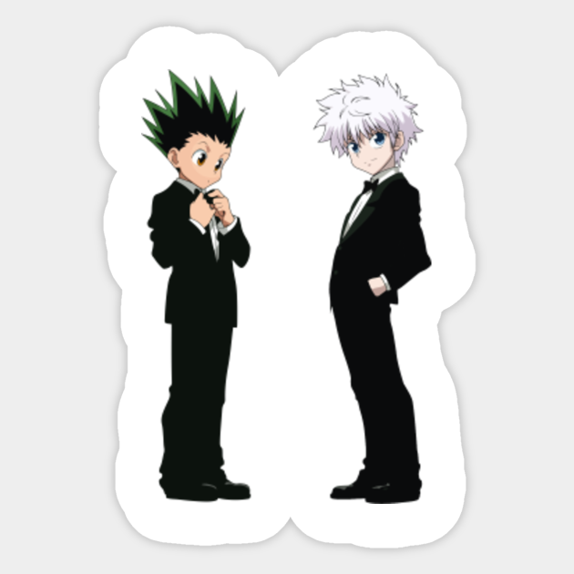 Gon And Killua Hunter X Hunter Anime Manga Gon And Killua Sticker Teepublic