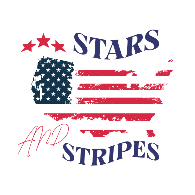 Stars and Stripes by Everyday Apparel