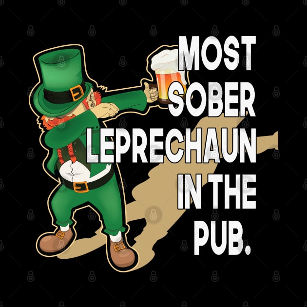 Funny St. Patrick's Bartender  Apparel by TonTomDesignz