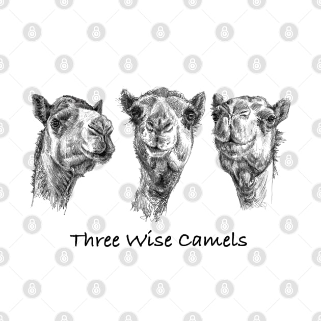 Three wise camels by dizzycat-biz