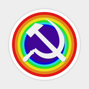 Gay Pride Communist Magnet