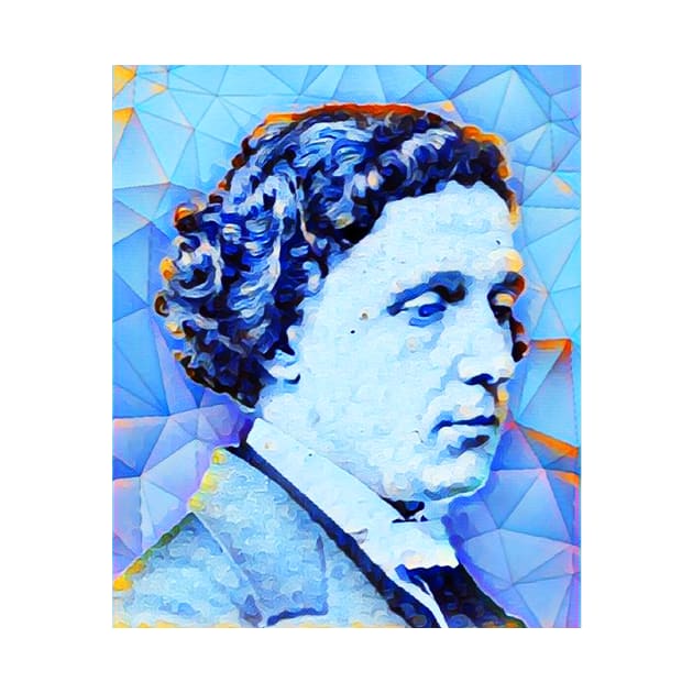 Lewis Carroll Portrait | Lewis Carroll Artwork | Lewis Carroll Painting 10 by JustLit