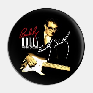 Buddy Holly and The Crickets Pin