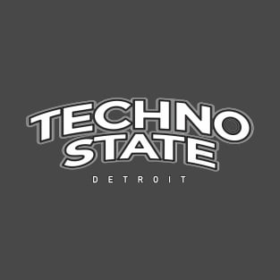 Detroit: Techno State - White T-Shirt