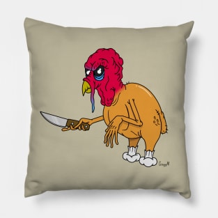 Murder Turkey Pillow