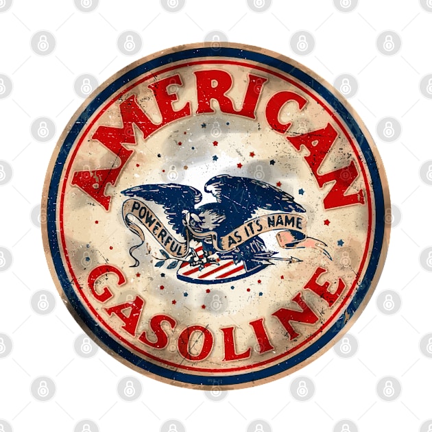 American Gasoline vintage sign by ploxd