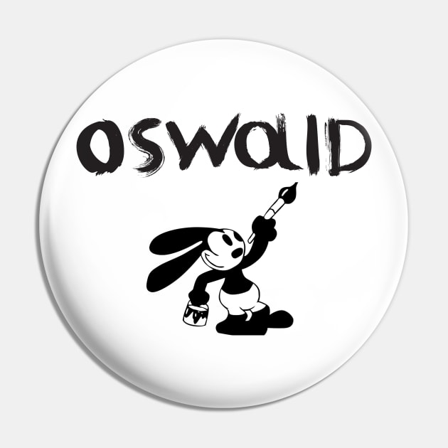 Oswald the lucky rabbit Pin by MyMotivationalLab